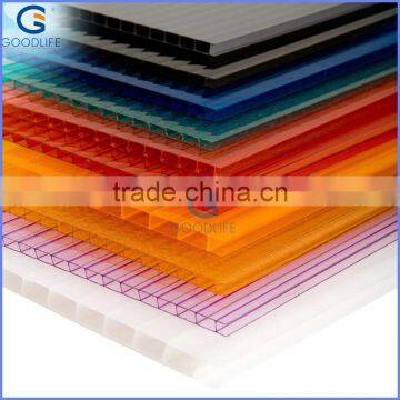 goodlife good quality 100% Bayer material ISO certlficate MRTs for sound proof wall mutil wall polycarbonate panels