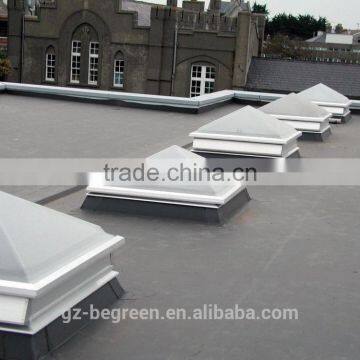 Polycarbonate PC Plastic Bus Pyramid Skylight Roofing photo-2