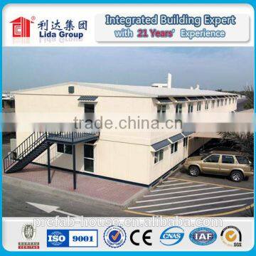 Modular 2 Floors Residential Flat Roof Prefab House photo-4