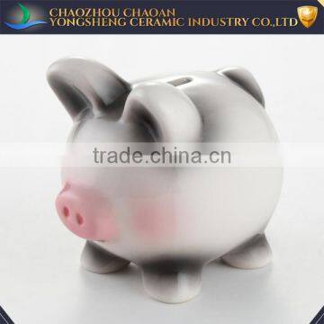 Good quality painted ceramic piggy coin banks wholesale
