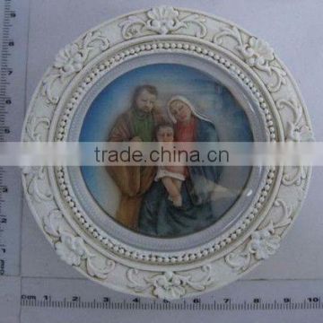 Decorative polyresin religious picture frames