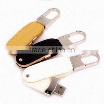 Oem Popular Keychain Leather Usb Flash Drive 8gb Bluk photo-6