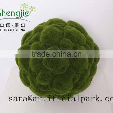 Artificial Moss Art Circle Decorative Moss Artificial Green Moss photo-3