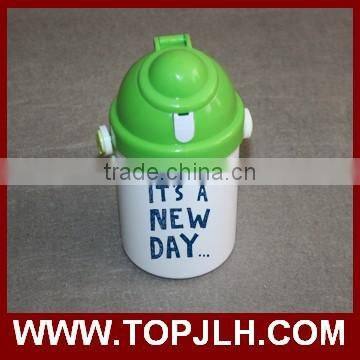 Top Quality Plastic Material Sublimation Kids Water Bottle With Straw photo-4