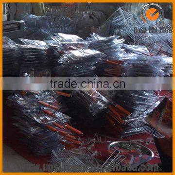 Non-stick Stainless Steel Fish Grilling Basket or Net With Handle for Barbecue photo-6