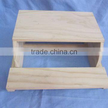 Convenient Carry Baby Wood Scalable Stool photo-5