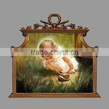 FA-258G-01 ornate antique gold oil painting frames