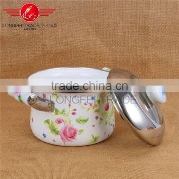 Good Price Enamel / Ceramic Cookware Pot Set/ Soup Pot Stock Pot