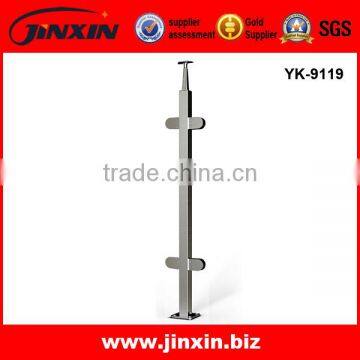 High Quality Inox 40*40mm Square Concrete Colummn/Glass Fence Column photo-2