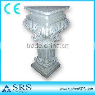 China white carving pillar