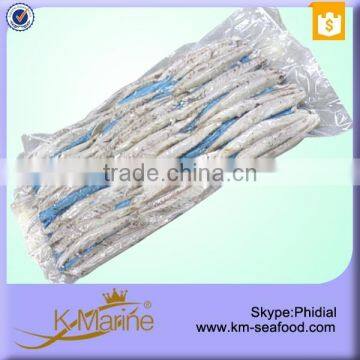 Interleaved Frozen Precooked Horse Mackerel Fish Meat