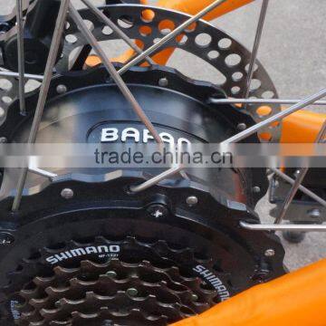 26inch 350W Bafang Brushless Hub Motor no Foldable Electric Snowmobile Electric Fat Tire Bike photo-6