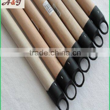 Natrual Wooden Brush Handle With Short Black Plastic Cap photo-2