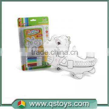 Popular Nylon Product DIY Inflatable Dolphin and Plane Toys in Asian photo-3