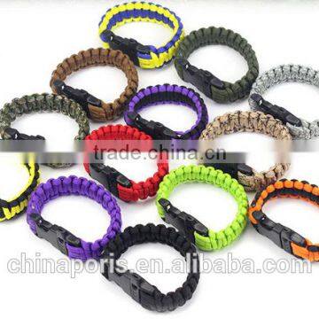 Camping/travel/outdoor Activity PARACORD BRACELET for Emergercy With Whistel and Compass photo-5