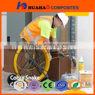 Fiberglass Duct Rodder Fibreglass pull cable With High Quality Easy Handle Cable Laying Tools Cable Snake Conduit Duct