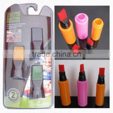 silicone bottle top basting brushes