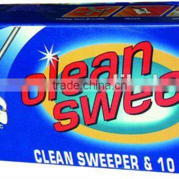 Cleaning sweeper & 10pcs of cloth