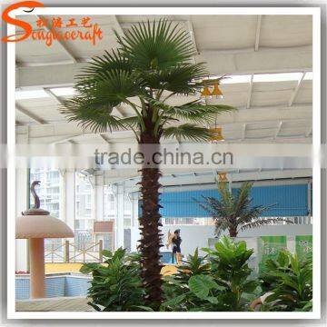 Decorative electric artificial palm tree plants tops costume wedding decorations