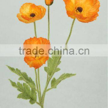 wholesale silk flowers poppy