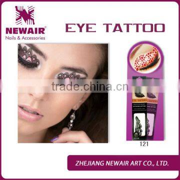 Joyme red dot temporary sexy ink eye tattoo stickers