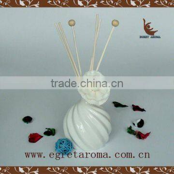 Family Decorative With Rattan Sticks Ceramic Aroma Diffuser photo-3