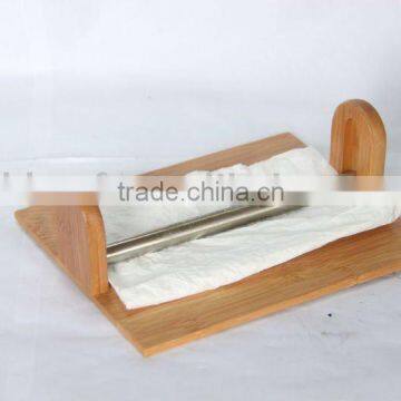 Bamboo towel holder