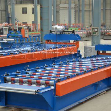 CNC Steel Metal Roof Sheet Roll Forming Machine photo-4