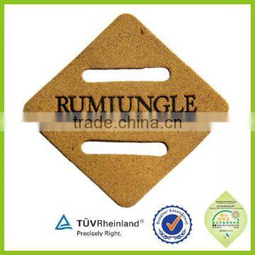 Custom Square Shape Decorative Cord End Cord Stoppers for Clothing photo-3