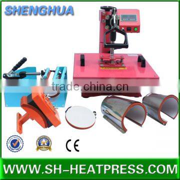 Multi-functional 8 in 1 6 in 1 5 in 1 4 in 1 T-shirt Combo Heat Press Machine photo-5