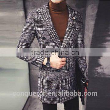 fashion wool autumn men overcoat BCL018