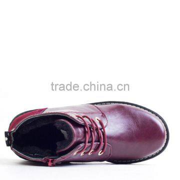 China Brand High Top Children Leather Casual Shoes Sample for Boys Girls, High Quality Kids Casual Leather Shoes Top Upper photo-4