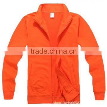 In-stock Zipper-up Warm Elastic Knitting Pattern Hoodie photo-2