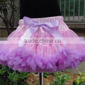 New Baby Girl Tutu Skirt Chiffon Lace Princess Latin Dance Party Pettiskirt Ruffles Kids Bow Floral Silk Ballet Saias Skirts photo-6