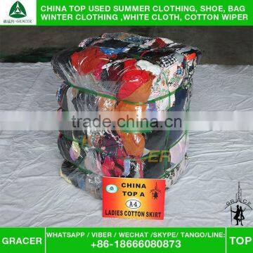 Low Price Good Quality Women Cotton Skirt Premium Used Clothing photo-6