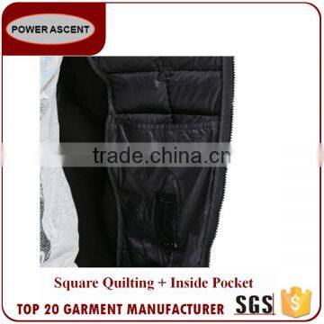 Hot Style Water-Wave Print Light Weight Fashion Quilting Padded Jacket For Men photo-5