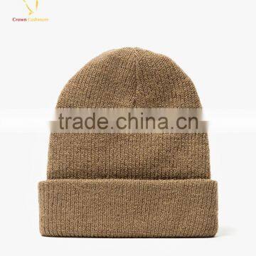 Knitted Beanie Hat Cashmere Custom Beanies Cap photo-4