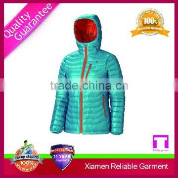 Fashion 95% Goose Down Women Thick Winter Wool Coat photo-6