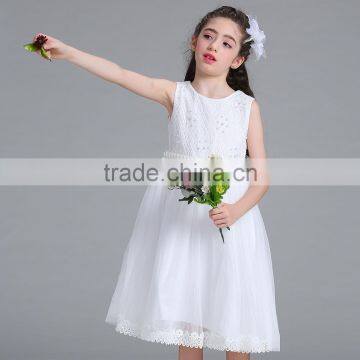 High Quality Fancy Kids Puffy Dress Baby Dress Cutting#LM8808 photo-4
