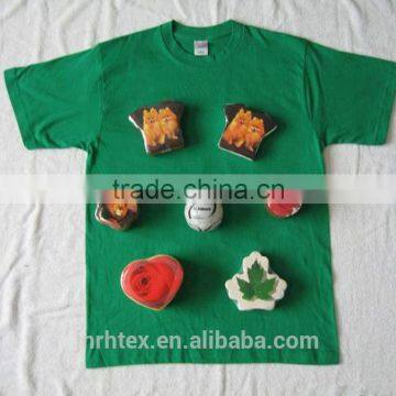 Fancy Design Custom Polyester/cotton Compressed T-shirt photo-3