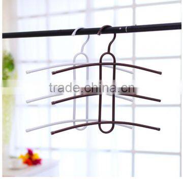 2017 Low Price Assessed Supplier PVC Coated Wire Metal Clothes Hanger photo-3