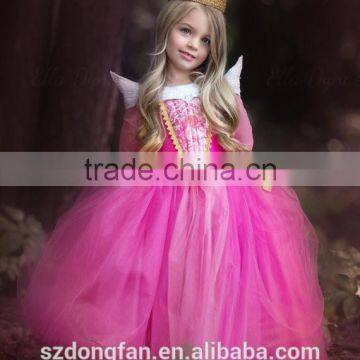 Wholesale Princess Dresses Girls Latest Design Frock Dream Tutu Maxi Dress Sister Clothing Sets photo-3