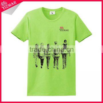 China wholesale cheap 100% cotton men's custom t shirt printing