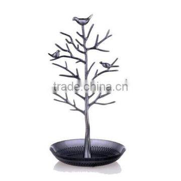 Fashion design Birds Tree Jewelry earrings necklace holder