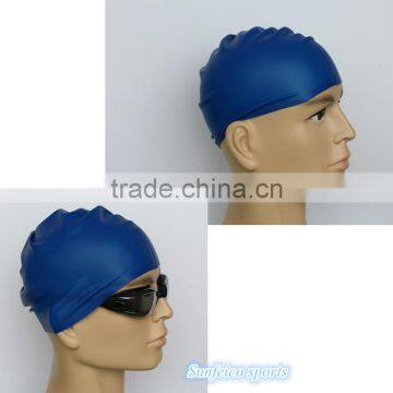 New Adult Swiming Hat Comfortable Swim Cap~7 Colors~Protect Hair~Keep Hair Dry~7 Colors(accept Custom) photo-3