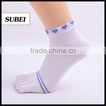 Lovely Jacquard Toe Sock Woman Yoga Pilates Sock photo-2