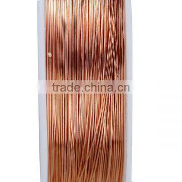 High Quality Round Rose Gold 0.3mm Copper Beading Wire Thread Cord photo-2
