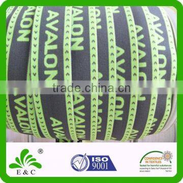 Patterned Woven Webbing, Custom Design Logo Jacquard Elastic Tape photo-2