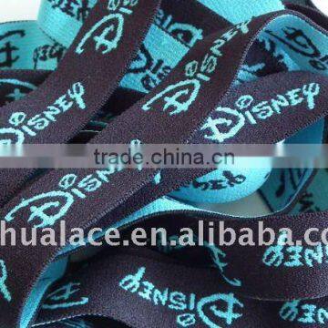 Logo Elastic Band Jacquard with Custom Label or Pattern