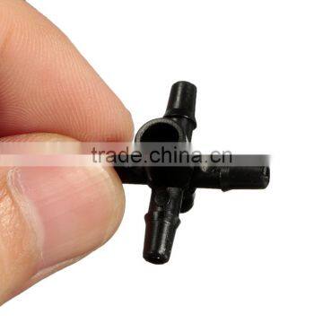 Hot Sale 5 Way Agricultural Garden Plastic Irrigation Connector 1/4 Inch Barb Drip Cross Connector Fittings Garden Sprinklers photo-6